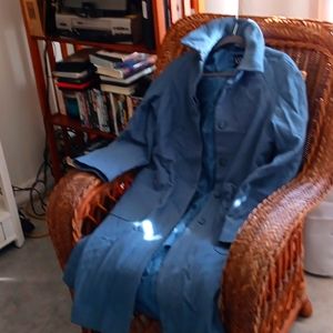 Gap S wool coat and scarf